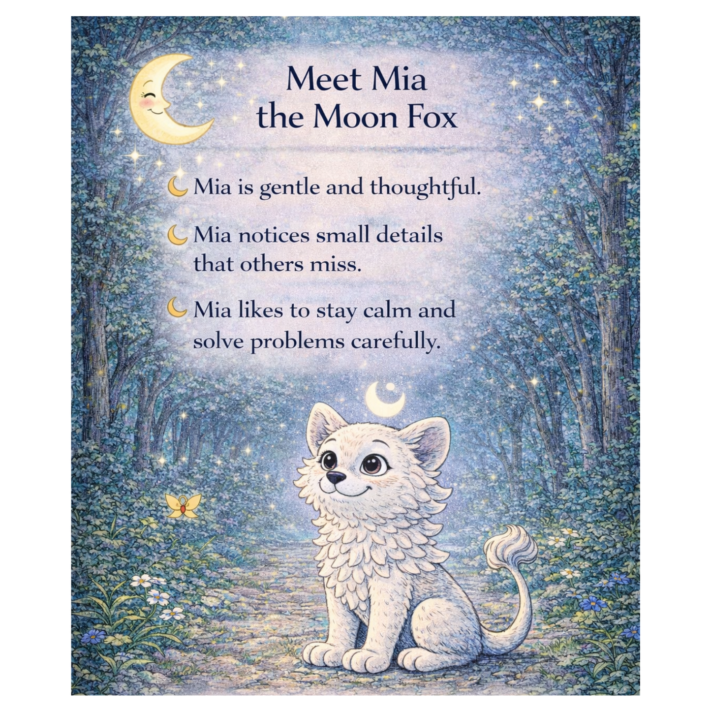Mia the Moon Fox and Raj the Sun Lion – A Gentle Story About Speaking and Listening, Paperback Book