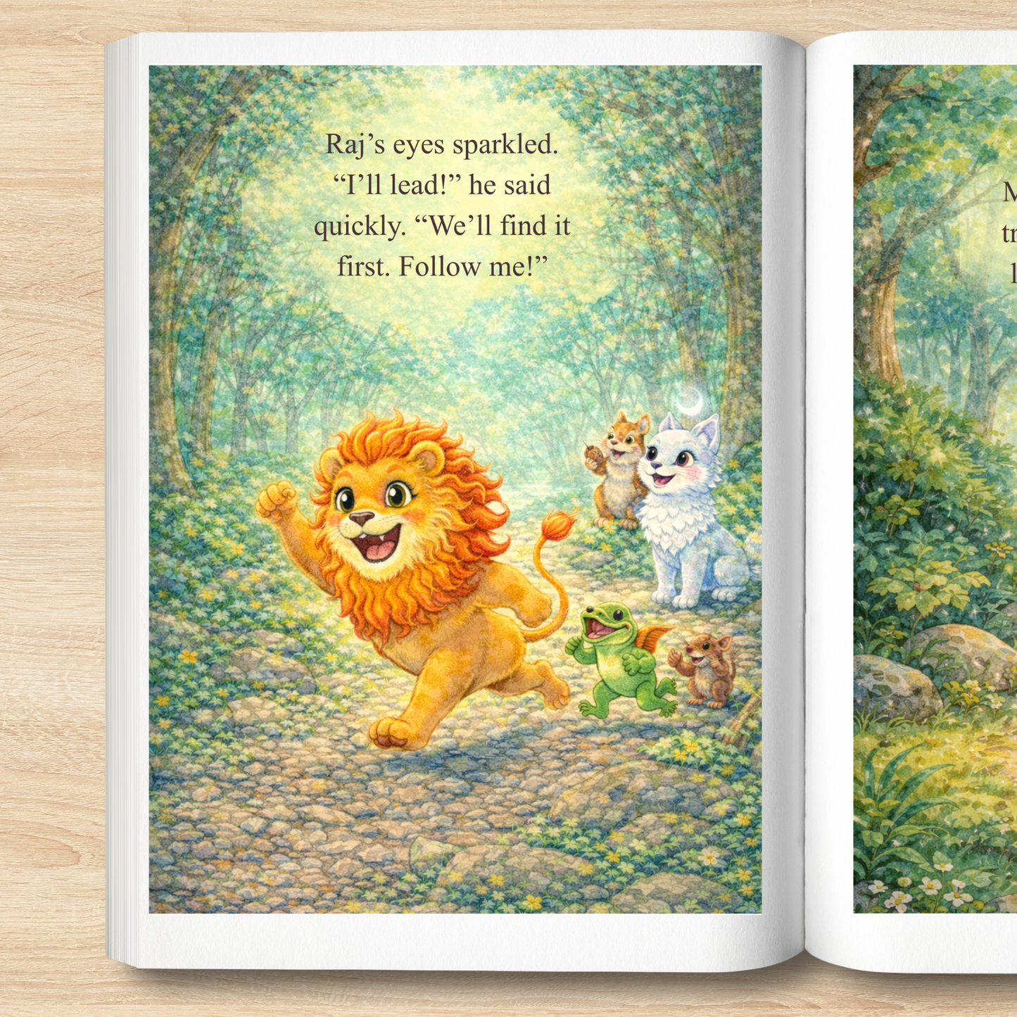 Mia the Moon Fox and Raj the Sun Lion – A Gentle Story About Speaking and Listening, Paperback Book
