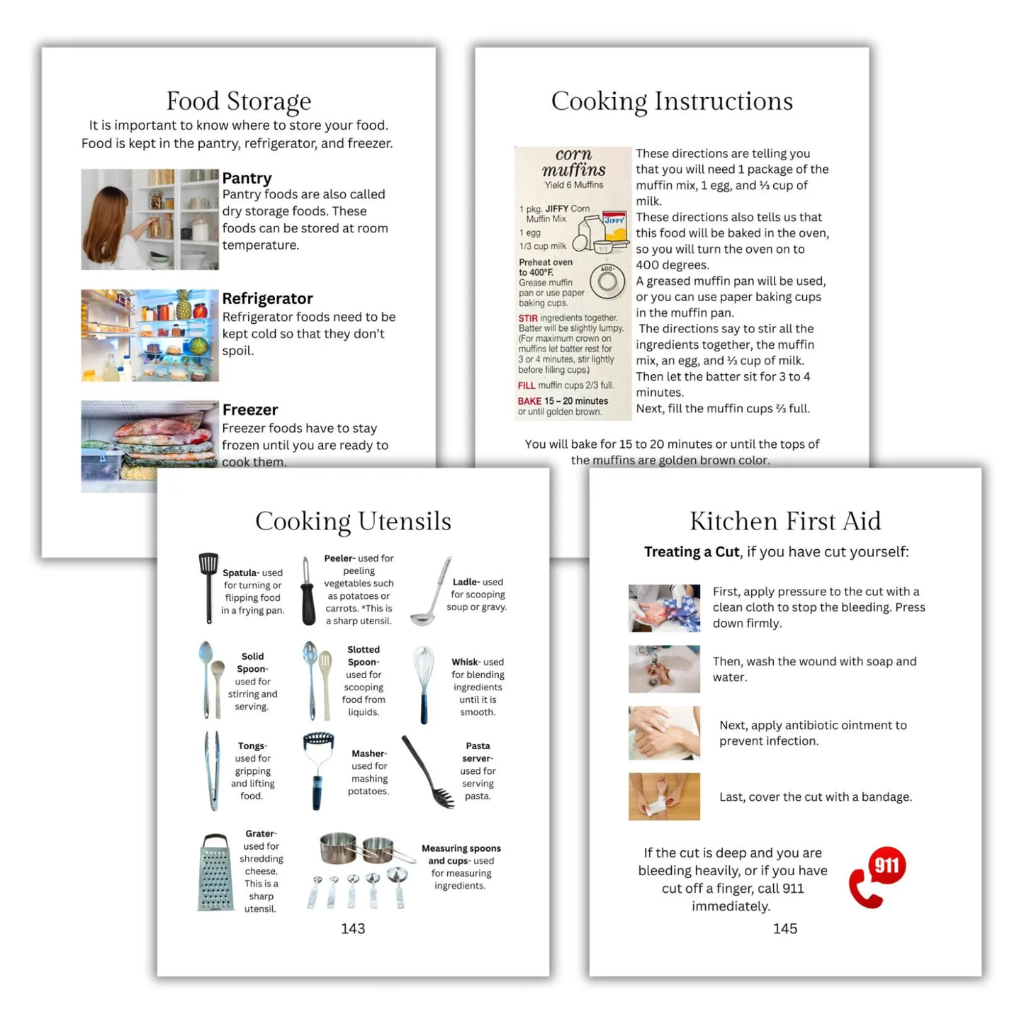 Autism Life Skills Workbook for Teen Girls & Young Adults, Independent Living Guide complete with IEP Goals for Special Needs Transition
