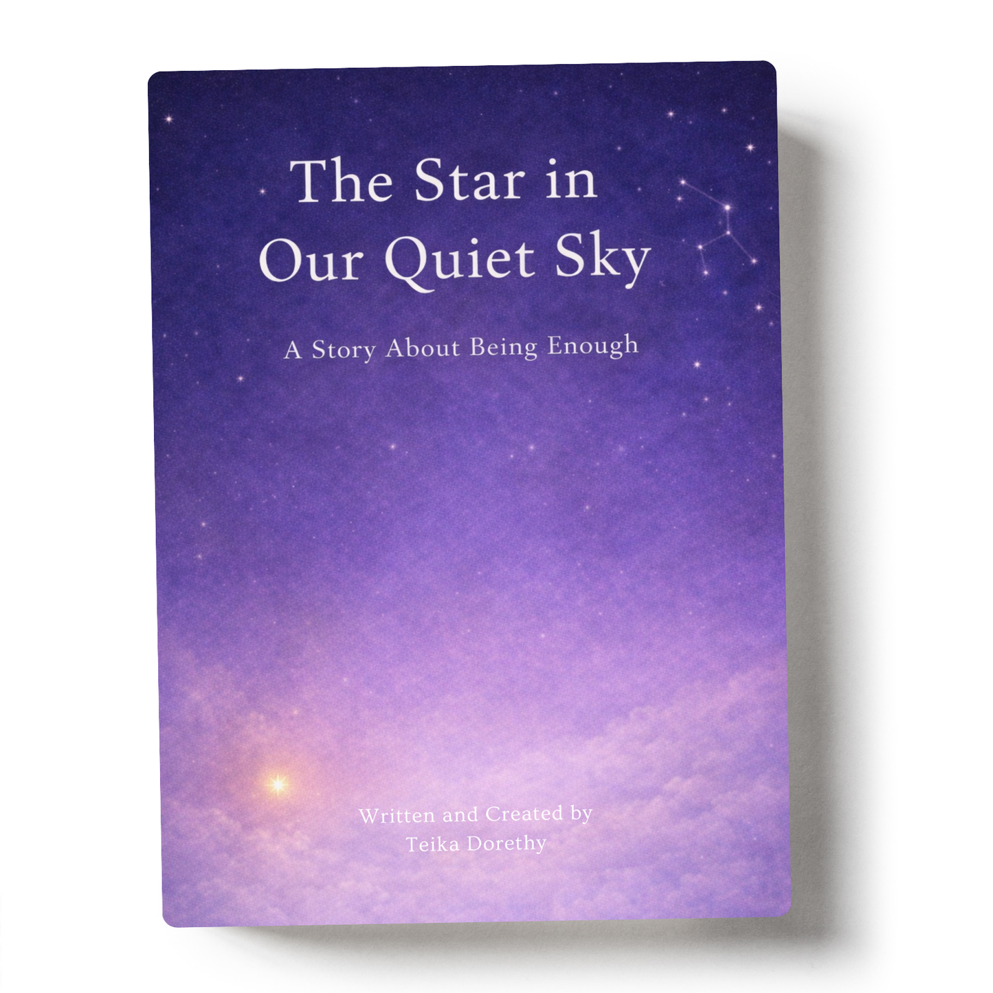 The Star in Our Quiet Sky – A Gentle Story About Being Enough, Paperback Book