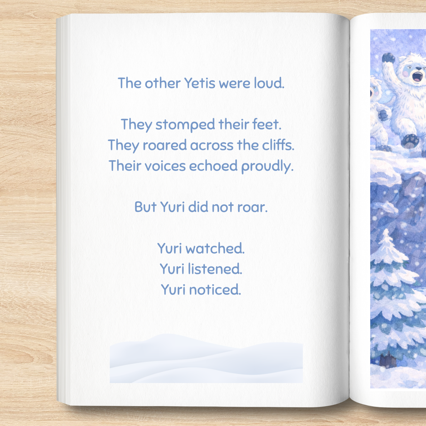 Yuri the Yeti – A Gentle Story About Quiet Strength and Being Yourself, Paperback Book