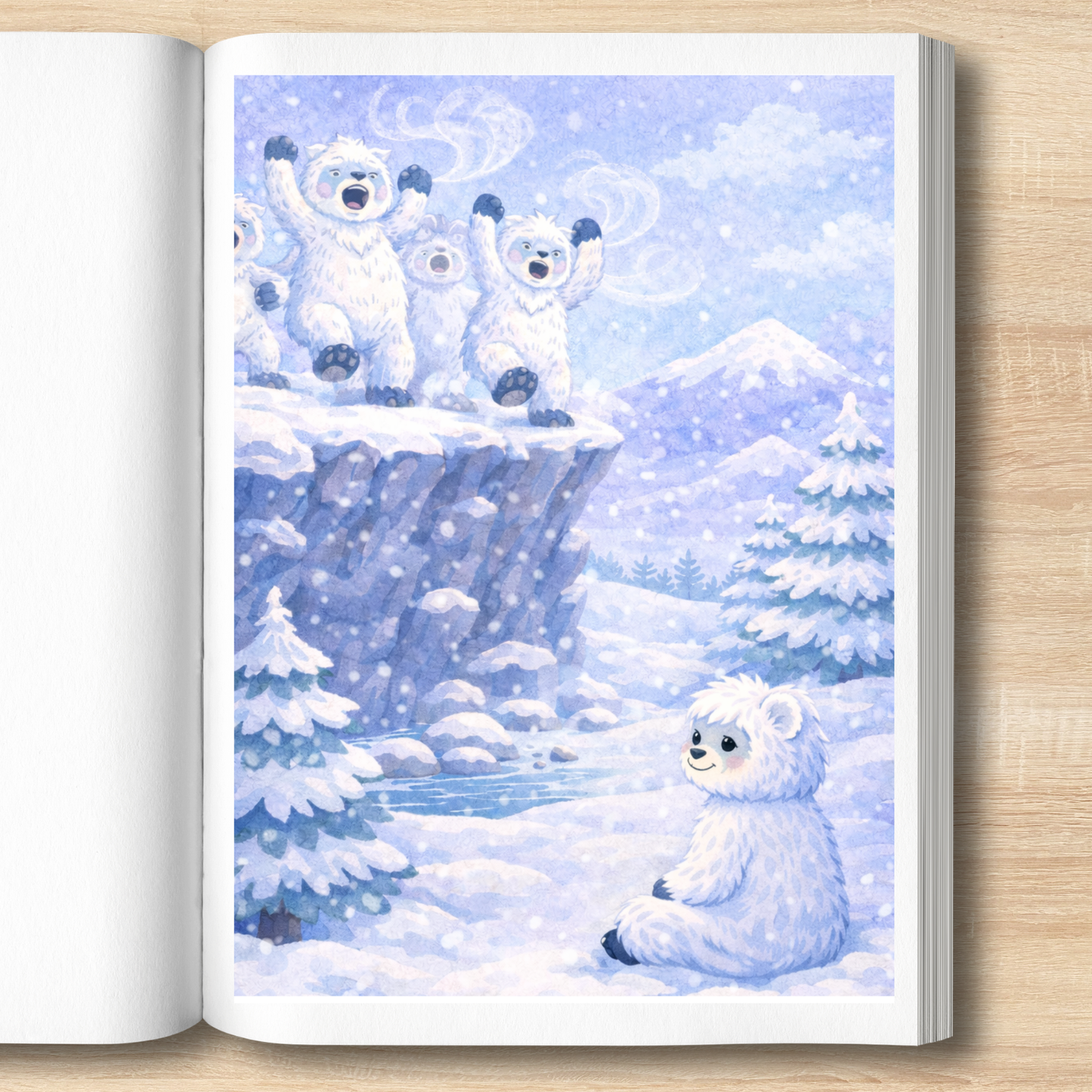 Yuri the Yeti – A Gentle Story About Quiet Strength and Being Yourself, Paperback Book